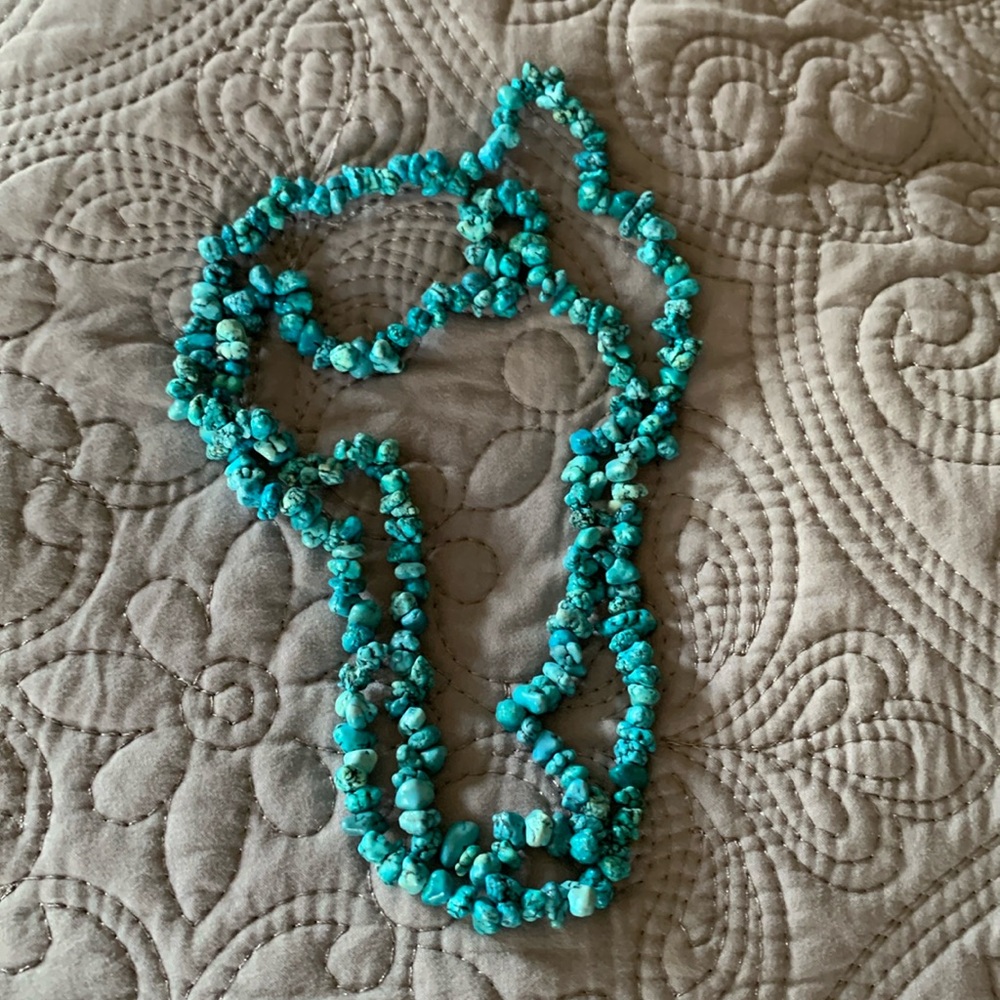 Turquoise Beaded Necklace
